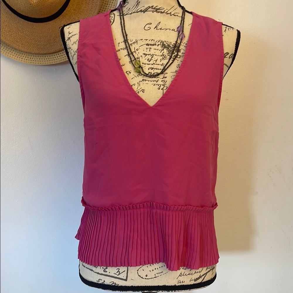 JACK by Bb Dakota | Women’s Pink V-Neck Sleeveless Top Size Small
